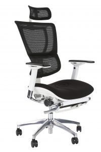 IOO High Back ergonomic office chair with leg-rest