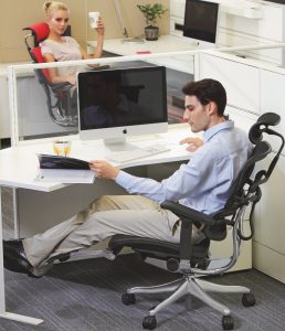 Ergohuman chair in office location