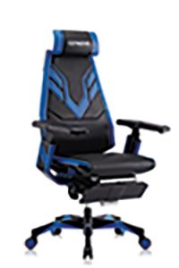 Genidia ergonomic gaming chair in blue by ergohuman