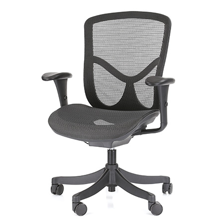 Brant ergonomic office chair by Ergohuman left quarter view